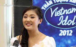 Văn Mai Hương đến động viên thí sinh thi Vietnam Idol