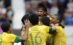 U23 Brazil thẳng tiến vào tứ kết Olympic
