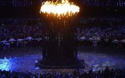Đài lửa Olympic London bị tắt ngay sau lễ khai mạc