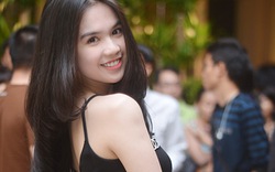 Ngọc Trinh trắng ngần, sexy nổi bật giữa &#34;rừng sao&#34;