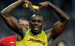 Bolt tạo hình trái tim ăn mừng chiến thắng
