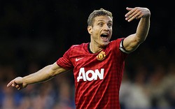 Vidic trấn an đồng đội M.U sau trận thua Everton