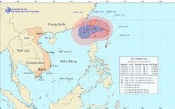 Bão Tembin có gió giật mạnh cấp 14-15