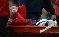 Rooney bị rách đùi, phải nghỉ thi đấu 1 tháng