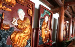 Chùa Trăm Gian: Khi tranh tượng quý được phủ sơn Nippon