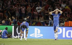 Chùm ảnh Chelsea cúi đầu sau thất bại trước Atletico