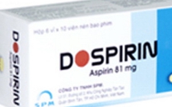 Đình chỉ lưu hành thuốc trị bệnh tim mạch Dospirin