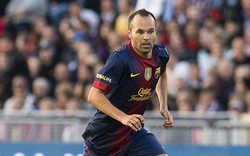 Iniesta “ngồi chơi, xơi nước” 2 tuần