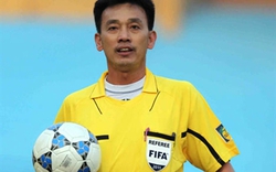 Trọng tài Minh Trí cầm còi cho giải bóng đá Trung Quốc