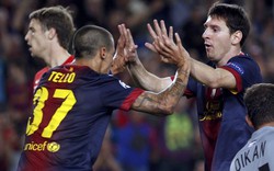 Messi lập cú đúp, Barca nhọc nhằn hạ Spartak