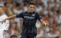 Chấn thương, Nasri lỡ đại chiến với Arsenal