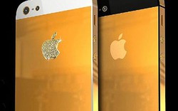 Tận thấy iPhone 5 bọc vàng sáng chói mắt