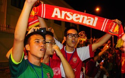 Arsenal &#34;đổ bộ&#34; thần tốc xuống Hà Nội