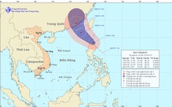 Áp thấp nhiệt đới gần biển Đông mạnh lên thành bão