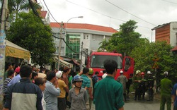 Nhà ba tầng bốc cháy, 60 trẻ mầm non sơ tán khẩn cấp