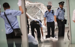 Một người đi xe lăn kích nổ tại sân bay Bắc Kinh