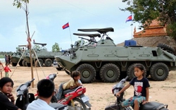 Campuchia: Quân đội đưa xe tăng, binh sĩ vào thủ đô