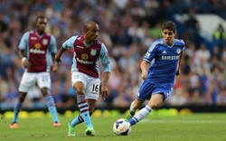 Chelsea-Aston Villa &#40;2-1&#41;: Ivanovic kéo The Blues lên đầu bảng