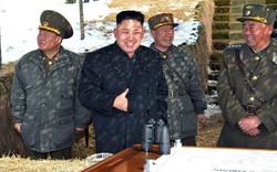 Ông Kim Jong un thị sát đảo tiền tuyến