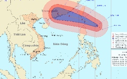 Xuất hiện siêu bão gần biển Đông