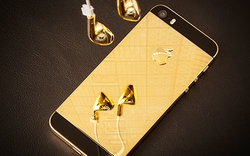 Gần 60 triệu đồng cho iPhone 5S mạ vàng đính kim cương tại Việt Nam