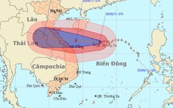 Bão giật cấp 14-15 tấn công dữ dội đảo Hoàng Sa