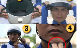 CẦN BIẾT: Sử dụng mũ bảo hiểm thế nào để không bị phạt?