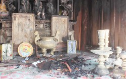 Nghệ An: Cháy lớn thiêu đốt di tích lịch sử quốc gia từ thời Nhà Lý