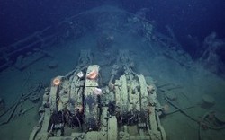 Tận mắt xác tàu ngầm bị bắn chìm sau khi hạ gục hàng loạt tàu Mỹ