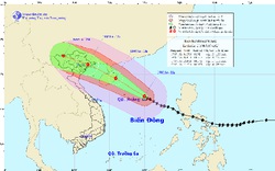 Quần đảo Hoàng Sa hứng gió bão giật cấp 15-16