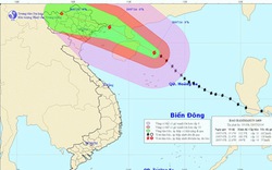 Chiều và tối nay, siêu bão Thần Sấm đi vào Vịnh Bắc Bộ