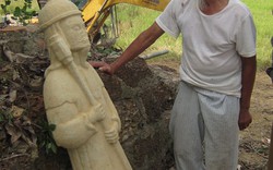 Hà Tĩnh: Phát hiện pho tượng cổ ở ngôi đền ngàn năm