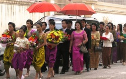 “Ăn trầu thăm dò ý tứ” trước lễ cưới của người Khmer