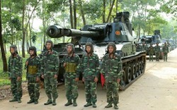 Uy lực “đóa hoa thép” 2S3 của pháo binh Việt Nam