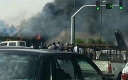 Rơi máy bay dân sự ở Iran, 48 người thiệt mạng