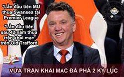 Van Gaal “khiếp vía” Swansea, Moyes hả hê hết cỡ