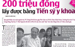 ĐỘC QUYỀN: ĐH Y Dược Thái Nguyên làm việc với báo Dân Việt vụ “bằng tiến sĩ 200 triệu“