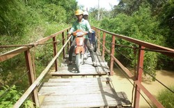 Vụ “Bẫy trên cầu treo”:  Cầu treo đã được sửa chữa