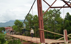 Điện Biên: Xây cầu bê tông thay cầu treo