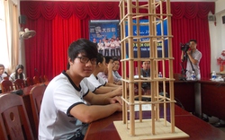 Sinh viên Đà Nẵng đoạt giải Nhất thi thiết kế mô hình nhà chống động đất