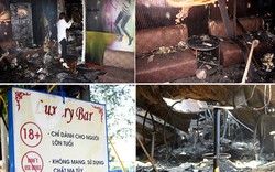 ẢNH ĐỘC: Cận cảnh bar Luxury thành đống sắt vụn sau vụ cháy kinh hoàng