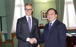 Phó Thủ tướng Hoàng Trung Hải thăm, làm việc tại Phần Lan