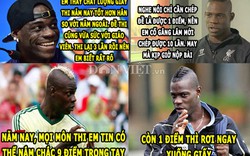 ẢNH CHẾ: Balotelli đánh giá đề thi năm nay, M.U “vồ hụt” sao