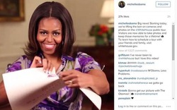 Bà Michelle Obama xé toạc lệnh cấm chụp ảnh trong Nhà Trắng