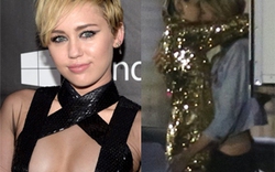 Miley Cyrus gây sốc khi cuồng nhiệt hôn thiên thần nội y