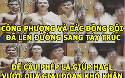 ẢNH CHẾ: Công Phượng cầu phép lạ giúp HAGL, lý do M.U sa sút