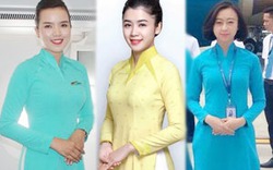 Cận cảnh 3 mẫu áo dài mới của tiếp viên Vietnam Airlines