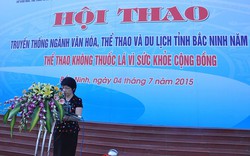 Thể thao không khói thuốc vì sức khỏe cộng đồng