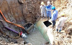 Khởi tố 7 bị can vụ vỡ đường ống nước sông Đà