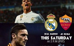 Xem trực tiếp Real Madrid vs AS Roma